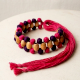 Handcrafted Jewelry Wooden Bead Choker Necklace